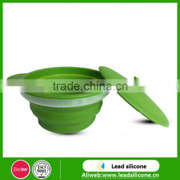 Multifunction Silicone Bowl With Lip / Universal Distinctive Silicone Bowl With Lid