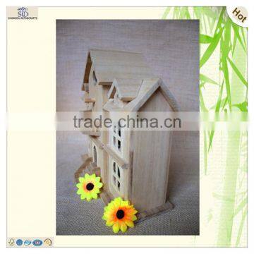 Art Minds Great Building Step Balcony Yard Birdhouse photo-3