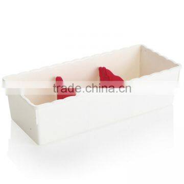 N506 3/5 Grid Home Organization Storage Box Household Plastic Storage Box photo-4