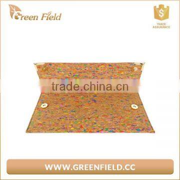 Eco Friendly Purse Cork Bag,wood Vegan Cork Clutch Bag photo-3