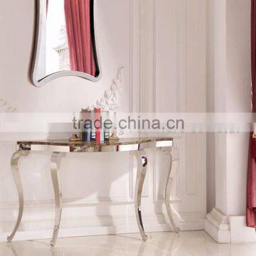 Marble Top Console Table Handware Legs photo-2
