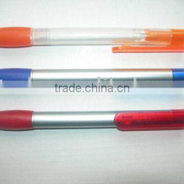 Top plastic ball point pen