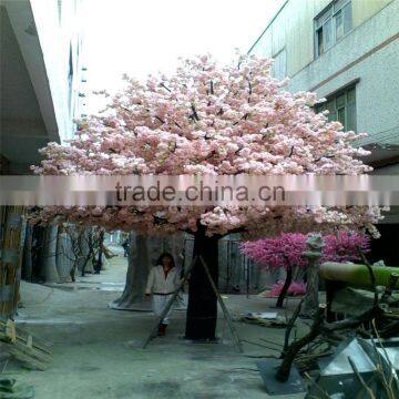SJ201710016 Artificial Plastic Cherry Blossom Lighted Tree for Indoor or Outdoor