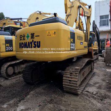 Komatsu Pc220-7 Excavator for Used Road Machinery