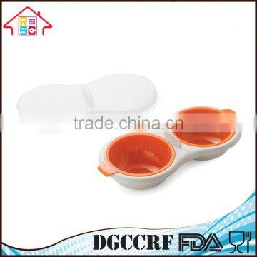 NBRSC Microwave Plastic Baking Cup Egg Poacher Kitchen Tool photo-6