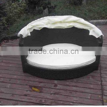 Poly Rattan Canopy Pet Bed photo-3