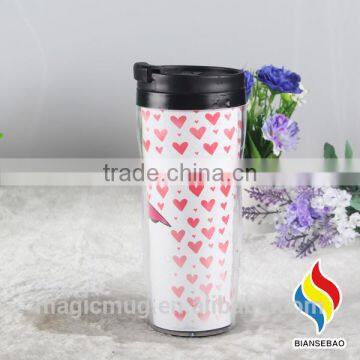 BPA Free Paper Insert Plastic Cup Custom Coffee Paper Cup photo-6