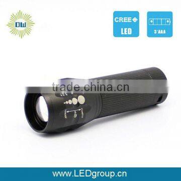 mini Q5 led zooming flashlight