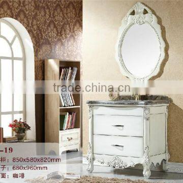 Bisini Hand Carved Mirror Bathroom Cabinet,Used Bathroom Vanity Cabinet;Bathroom Furniture;Classical Bathroom Cabinet(BF08-4039)