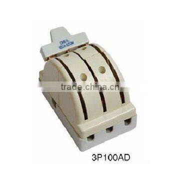 ceramic knife blade switch high voltage 3P100AD