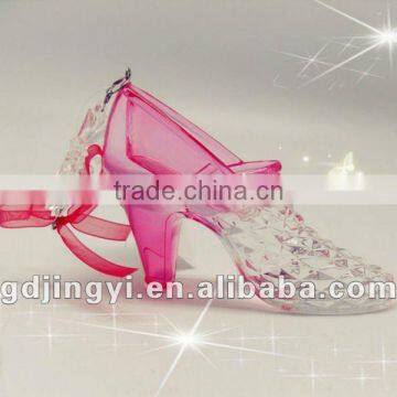 Promotional Acrylic Crystal Craft Heels Shoes Valentines Gift for Girlfriend photo-6