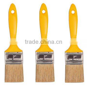 Yellow Plastic Handle Mixer Bristle Mighty Brush 2" Paint Brush photo-4