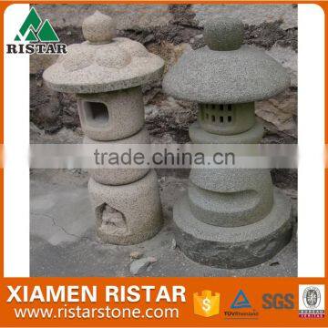 Wholesale outdoor garden granite stone lantern