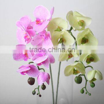 Decorative PU Butterfly Orchid Artificial Butterfly Orchid Flowers Landscaping Flowers photo-3