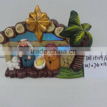 Christmas Nativity Set With Led Lights photo-5