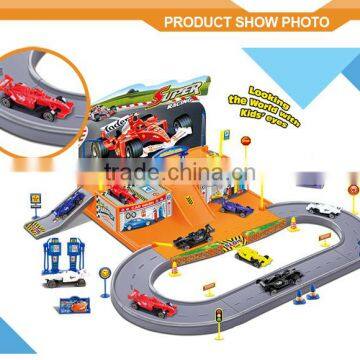 DIY Kid Parking Toy Super Garage Playset photo-2