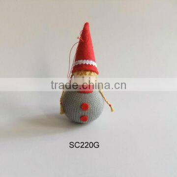 Christmas fabric person standing decoration