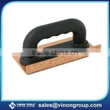 Tungsten carbide gritted trowel