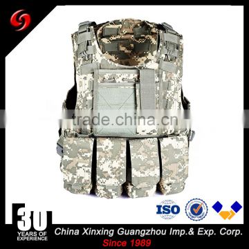 quick released systerm outdoor army tactical 600D mesh polyester camouflage color vest army military combat vest