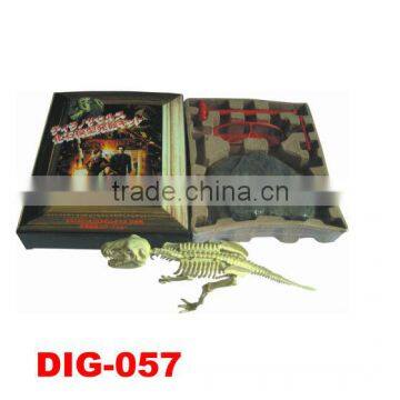 Educational dinosaur chaeology excavation kit toy for kids