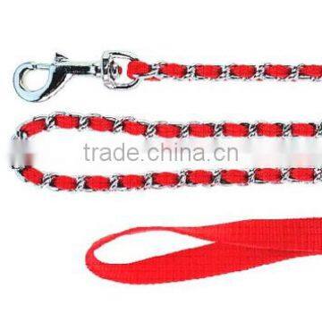 Nylon Wrist Loop Dog Chain With Handle , Wholesale Strong Durable Fashion Dog Leash Choke Chains With Braided photo-2