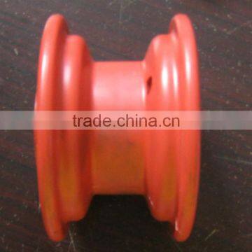 Wheelbarrow Hand Trolley PU Rubber Wheel Plastic Spoke photo-3