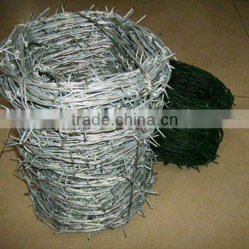 double wire twisted galvanized barbed wire roll price fence