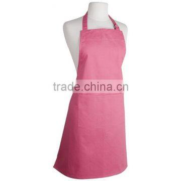 Custom Polycotton Plain Color Cooking Apron Kitchen Apron photo-5