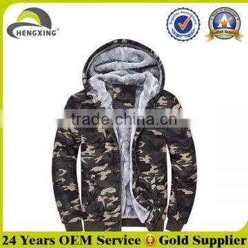 Stock Lots Camo Frozen Fur Inside Hoodies