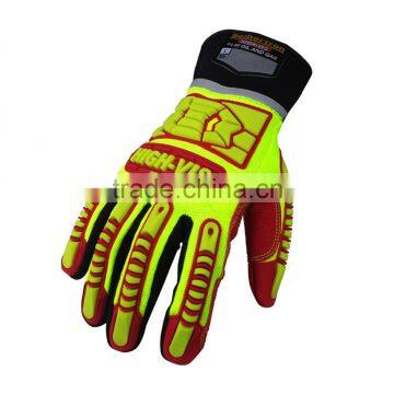 CE 4132 Rigging Working Oil and Gas High Impact Protective Work Gloves photo-2