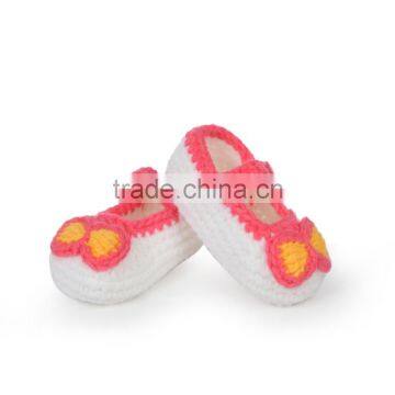 White Rabbit Shape Shoes For Baby Cute Knitted Soft Shoes Infant Newborn Shoes photo-3