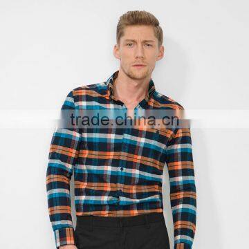 Men's Casual Long Sleeve High Quality Soft Flannel Shirt photo-2