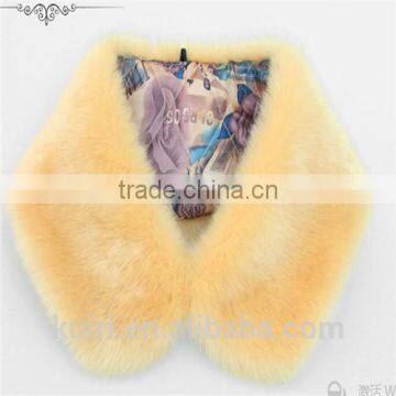 False Collar Female Faux Fox Fur Rabbit Fur Muffler Scarf Fur Collar Black Son of Muffler Scarf Cape photo-2