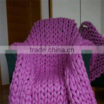 Wholesale China Factory Fashion NEW 2017 Merino Wool Material Blanket Chinese Supplier NFL Plane Baby Blanket Travel Blanket photo-6