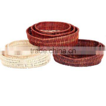 Exquisite Workmanship Rattan Dog Cat Bed Pure Hand to Build With Cushion photo-2