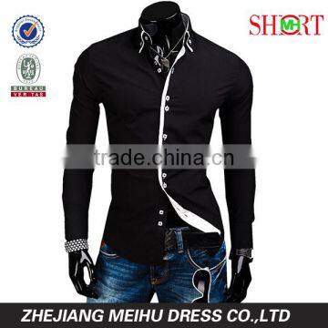 Latest Style Men's Dress Shirt Fashion Gay Men Shirts photo-6