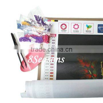 Wholesale Handmade Multicolor Flower Pattern Cross Stitch Chart Embroidery photo-2