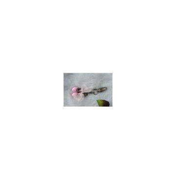 Sell Pink Shoes Shaped Enamel Stones Key-chain