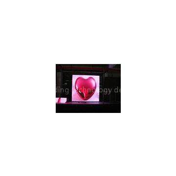 SMD 3528 6mm Rental LED Screen Signs For Advertising 50Hz 192*96mm