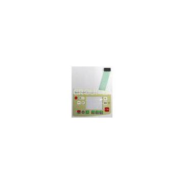 10M Ohms 3M468MP Membrane Switch Panel Single Sided Pressure Sensitive with Poly Dome