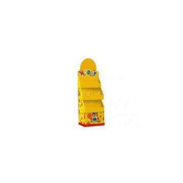 Corrugated Cardboard Display Yellow Doll Display Box ENTD039