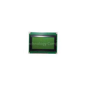 Graphic Monochrome LCD Module , Yellow-green Digital LCD Display