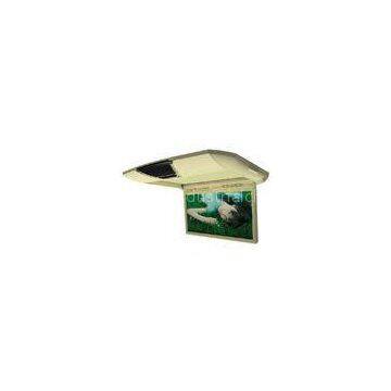 10.1 Inch Tft Lcd Flip Down Monitor With Dome Light, Tv, Ir / Fm / Optional Cr-1011