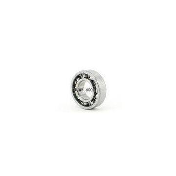 Open Style Stainless Steel Gcr15 6000 Ball Bearings C0 / C2 / C3 , 6002 2rs Bearing