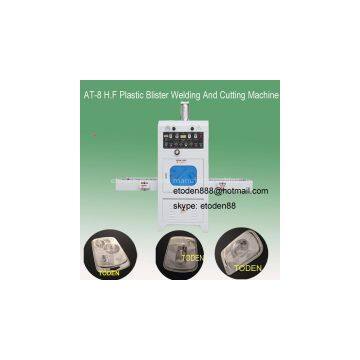 High-efficiency blister welding and cutting machine