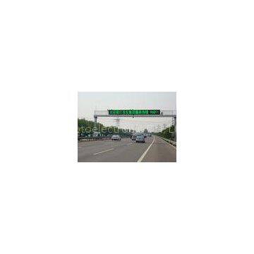 Corrosion Resistant P20 Programmable Scrolling Led Sign For Road Driving