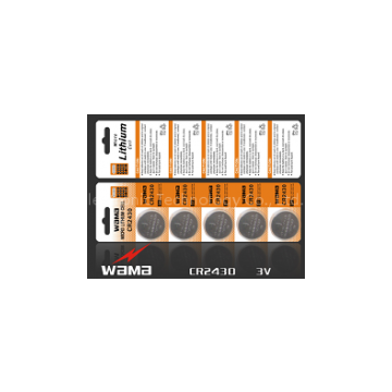 CR2430 Lithium Button Cell Battery