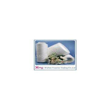 20s/6  Raw White Material Polyester  Spun Sewing Thread , 100% Polyester Yarn