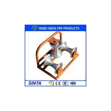 high quality triple cable pulley with wheel