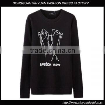 New Autumn Sweatshirts Men's Crewneck French Terry Printed Sweatshirts/Jackets,Hot Sale Long Sleeve Pullover Sweatshirts for Men